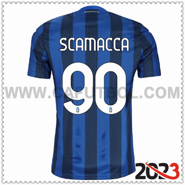 Primera Camiseta Futbol Atalanta SCAMACCA #90 2023 2024