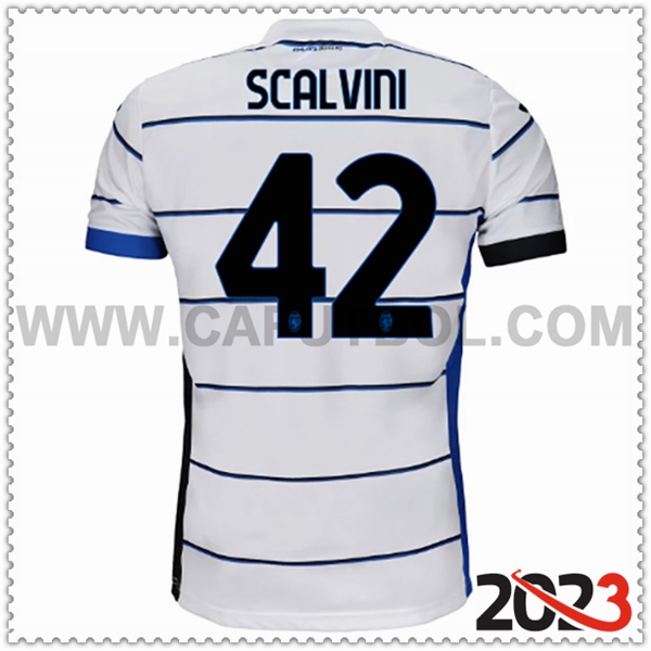 Segunda Camiseta Futbol Atalanta SCALVINI #42 2023 2024