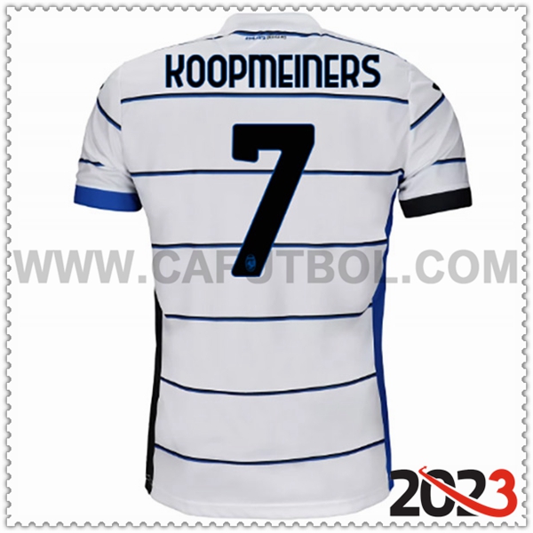 Segunda Camiseta Futbol Atalanta KOOPMEINERS #7 2023 2024