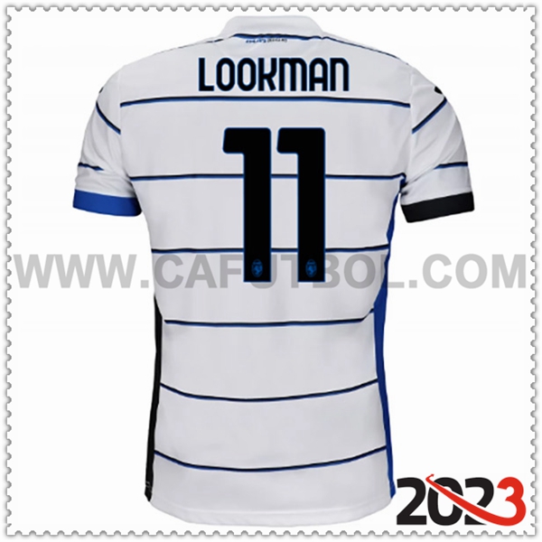 Segunda Camiseta Futbol Atalanta LOOKMAN #11 2023 2024