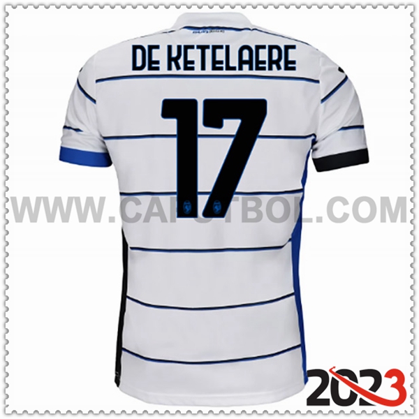 Segunda Camiseta Futbol Atalanta KETELAERE #17 2023 2024