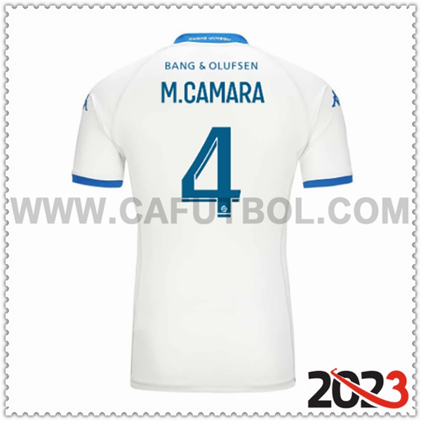 Tercera Camiseta Futbol AS Monaco M.CAMARA #4 2023 2024