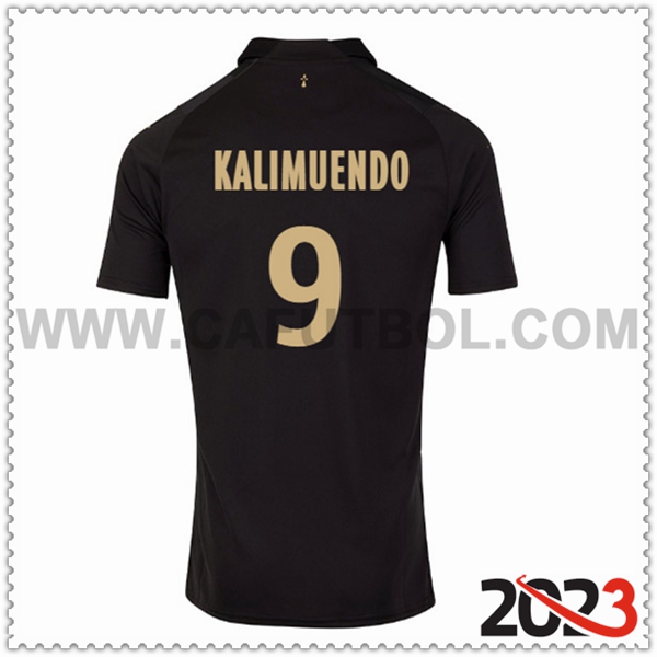 Tercera Camiseta Futbol Stade Rennais KALIMUENDO #9 2023 2024