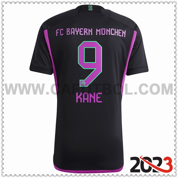 Segunda Camiseta Futbol Bayern Munich KANE #9 2023 2024