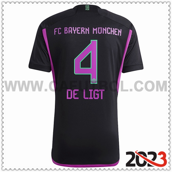 Segunda Camiseta Futbol Bayern Munich DE LIGT #4 2023 2024