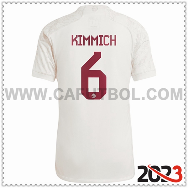 Tercera Camiseta Futbol Bayern Munich KIMMICH #6 2023 2024