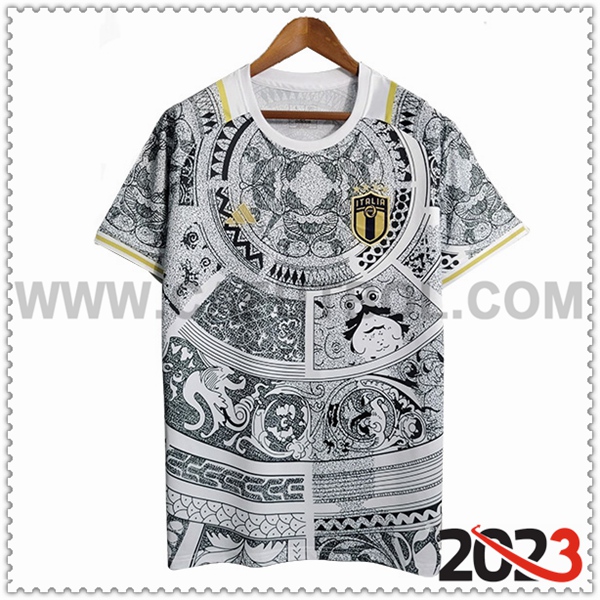 Camiseta Equipo Italia Gris Edicion especial 2023 2024