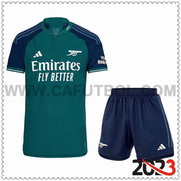 Tercera Equipacion del Arsenal + Pantalones Cortos 2023 2024