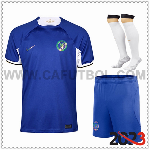 Primera Equipacion del FC Chelsea (Pantalones + Calcetines) 2023 2024
