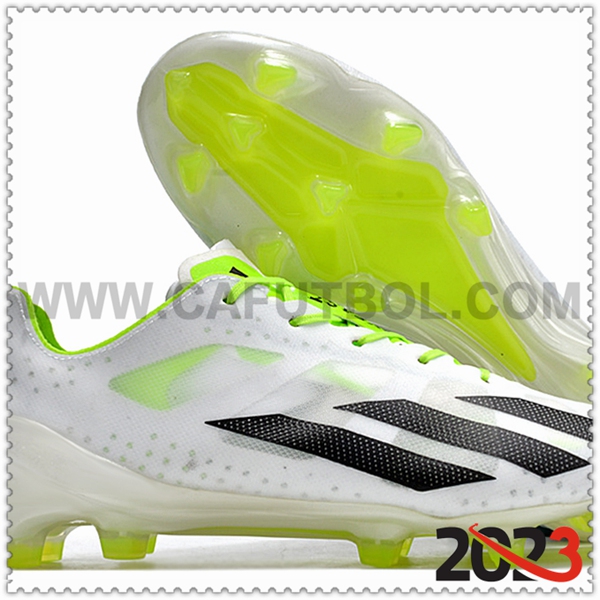 Adidas Zapatos de Futbol X Crazyfast+ FG Football Boots Blanco/Verde