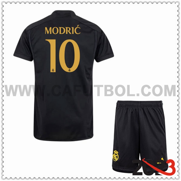 Tercera Equipacion del Real Madrid MODRIC #10 Ninos 2023 2024