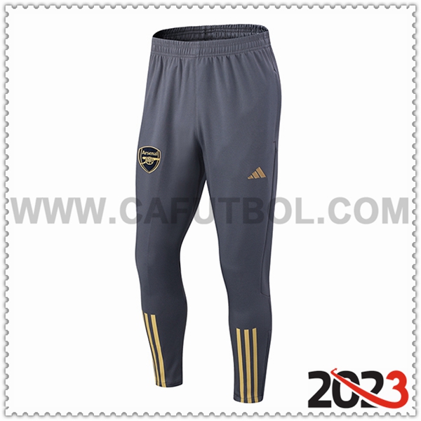 Pantalones Entrenamiento Arsenal Gris 2023 2024 -04