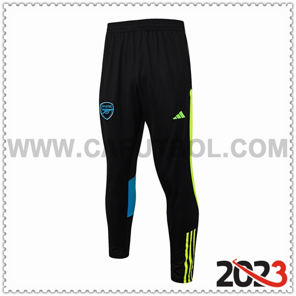 Pantalones Entrenamiento Arsenal Negro 2023 2024 -04