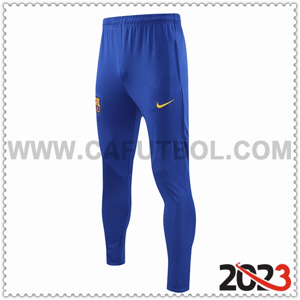 Pantalones Entrenamiento FC Barcelona Azul 2023 2024 -02