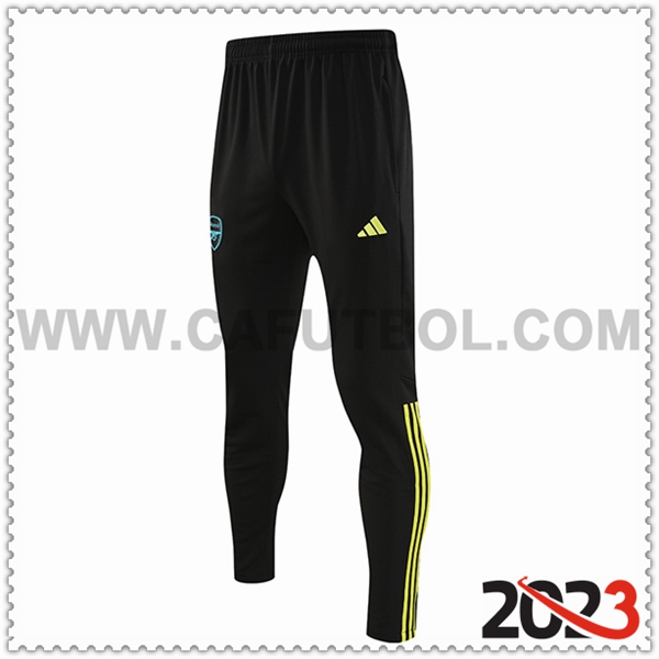 Pantalones Entrenamiento Arsenal Negro 2023 2024 -03