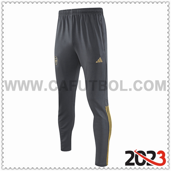 Pantalones Entrenamiento Arsenal Gris 2023 2024 -02