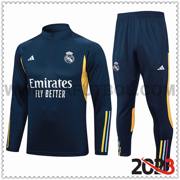 Chandal Futbol Real Madrid Azul marino 2023 2024 -05