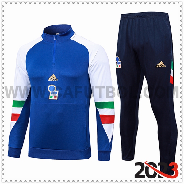 Chandal Futbol Italia Azul 2023 2024 -02