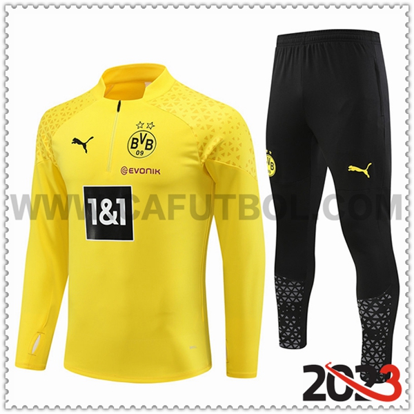 Chandal Futbol Dortmund Amarillo 2023 2024