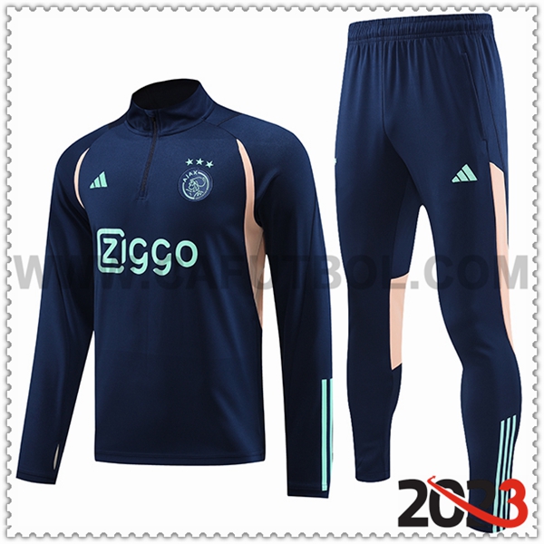 Chandal Futbol Ajax Madrid Azul 2023 2024