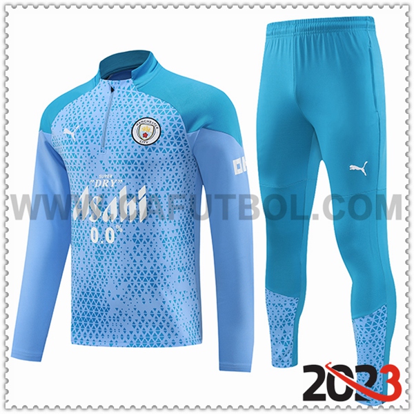 Chandal Futbol Manchester City Azul Claro 2023 2024 -04