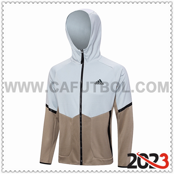 Chaqueta Con Capucha Adidas Marrón 2023 2024