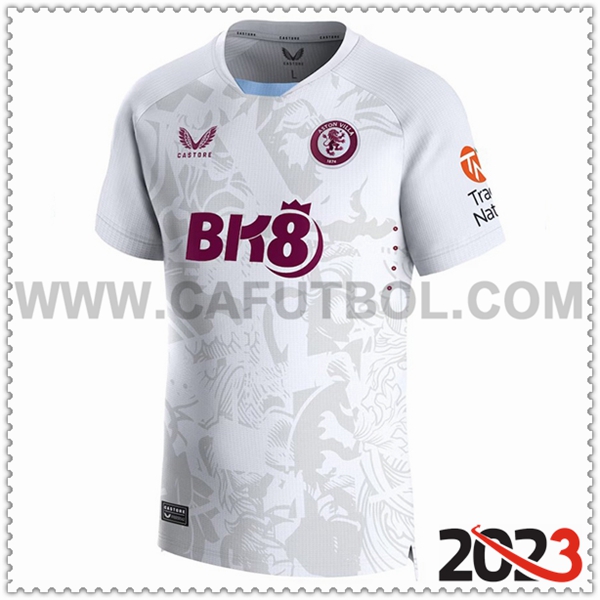 Segunda Camiseta Futbol Aston Villa 2023 2024