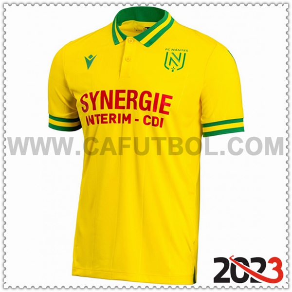 Primera Camiseta Futbol FC Nantes 2023 2024