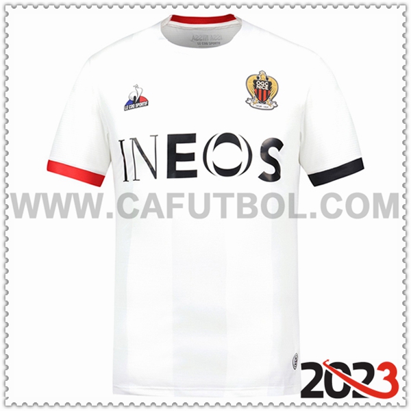 Segunda Camiseta Futbol OGC Nice 2023 2024