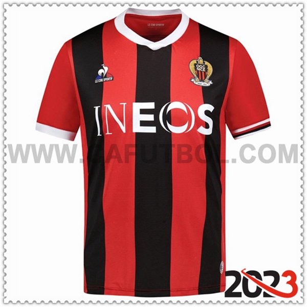 Primera Camiseta Futbol OGC Nice 2023 2024