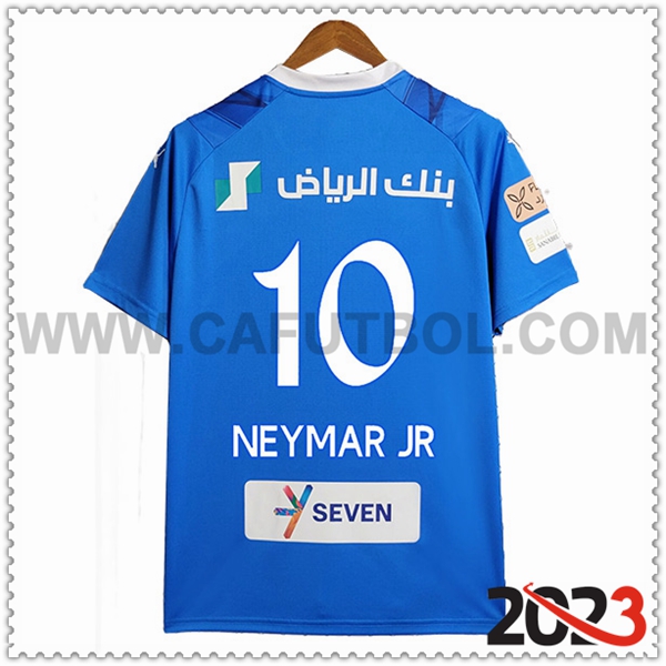 Primera Camiseta Futbol Al-Hilal NEYMARJR #10 2023 2024