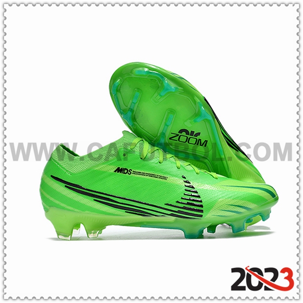 Nike Zapatos Futbol AIR Zoom Mercurial Vapor 15 Elite XXV MDS FG Verde/Negro -02