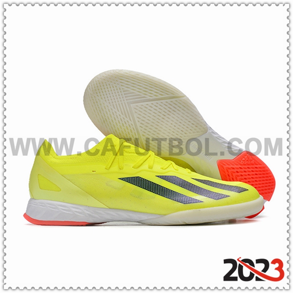 Adidas Zapatos Futbol X CRAZYFAST.1 IC BOOTS Amarillo/Negro