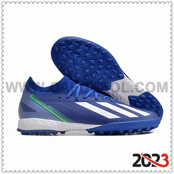 Adidas Zapatos Futbol X CRAZYFAST.3 TF BOOTS Azul/Blanco