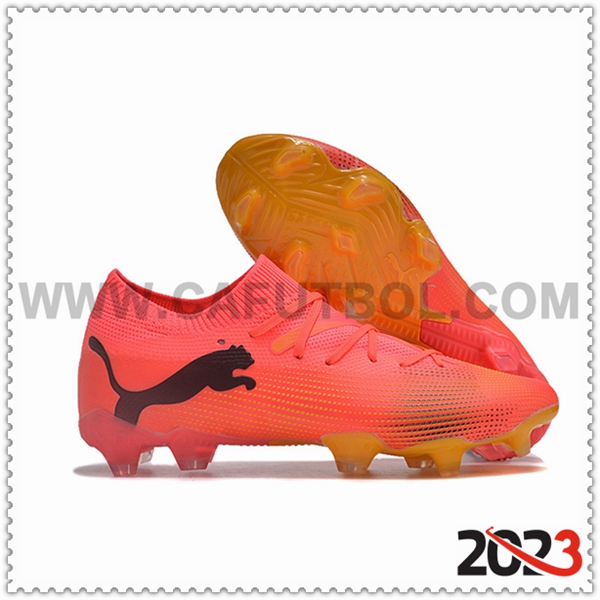 PUMA Zapatos Futbol Future Ultimate FG Naranja/Negro