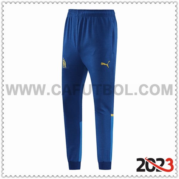 Pantalon Entrenamiento Marsella Azul 2023 2024 -04