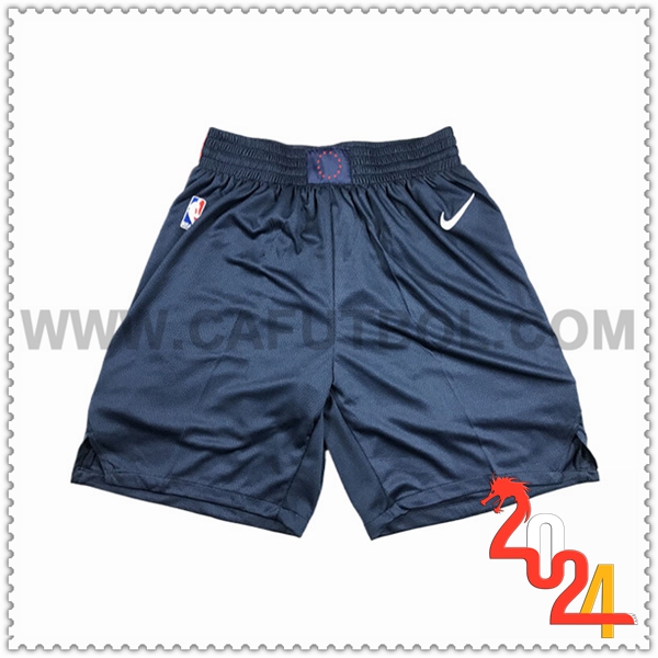 Cortos NBA Philadelphia 76ers 2023/24 Azul Oscuro -02