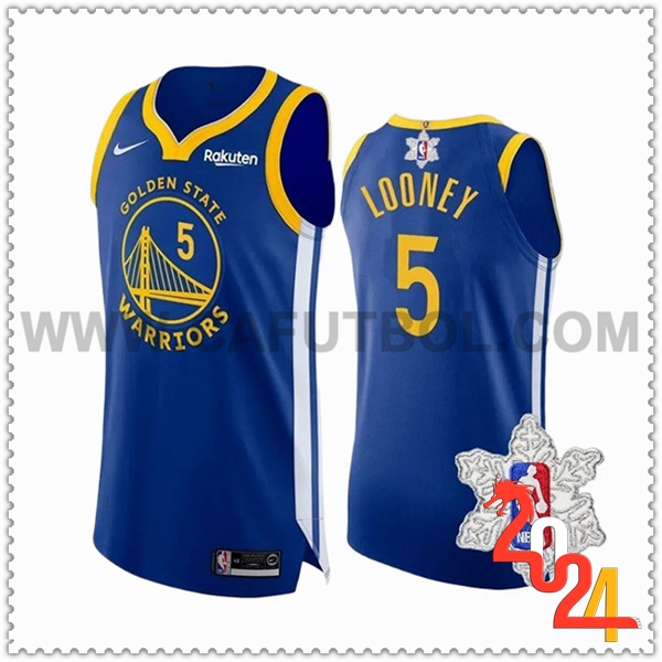 Camisetas Golden State Warriors (LOONEY #5) 2023/24 Azul/Amarillo