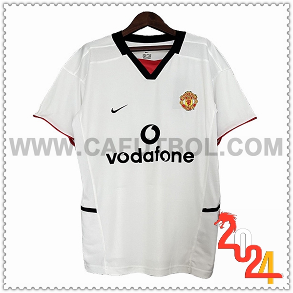 Segunda Camiseta Retro Manchester United 2002/2003