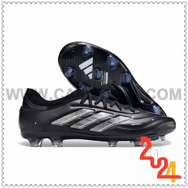 Copa Zapatos Futbol COPA PURE II+ FG BOOTS Negro/Gris