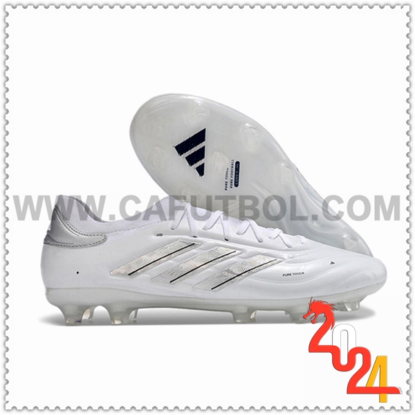 Copa Zapatos Futbol COPA PURE II+ FG BOOTS Blanco/Gris