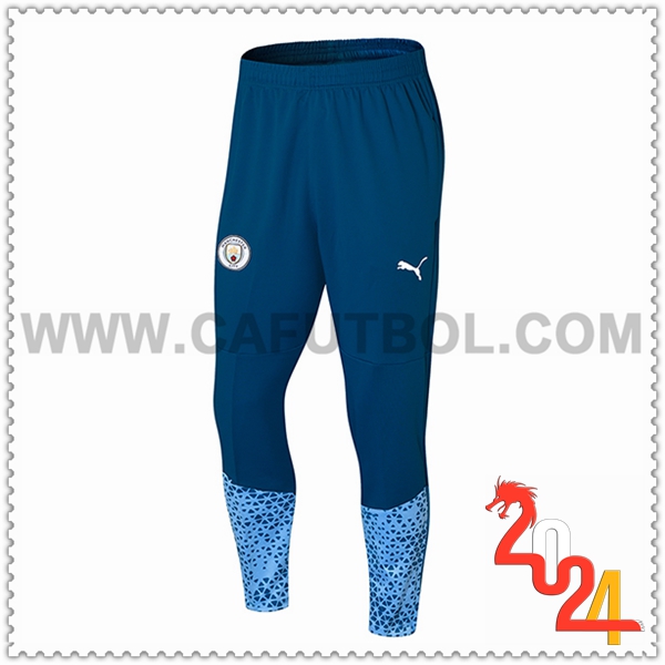Pantalones Entrenamiento Manchester City Azul 2023 2024 -05