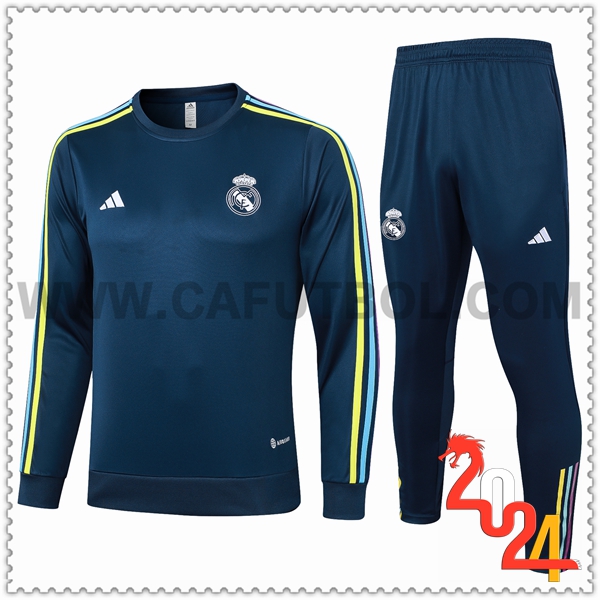 Chandal Futbol Real Madrid Azul Oscuro 2023 2024