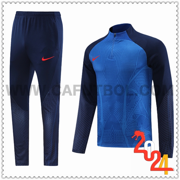 Chandal Futbol Nike Azul/Negro 2023 2024