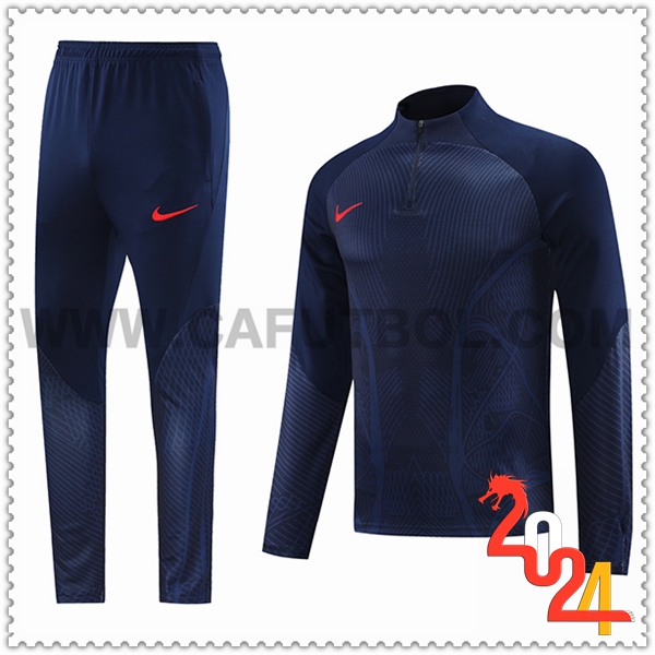 Chandal Futbol Nike Azul Oscuro 2023 2024