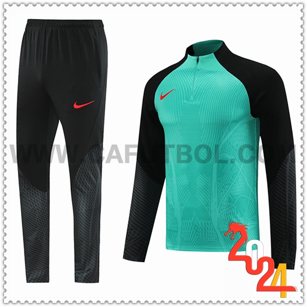 Chandal Futbol Nike Verde/Negro 2023 2024