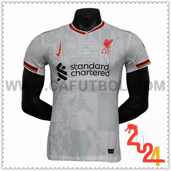 Tercera Camiseta Futbol FC Liverpool Versión filtrada 2023 2024