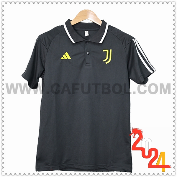 Camiseta Polo Juventus Negro 2023 2024 -02