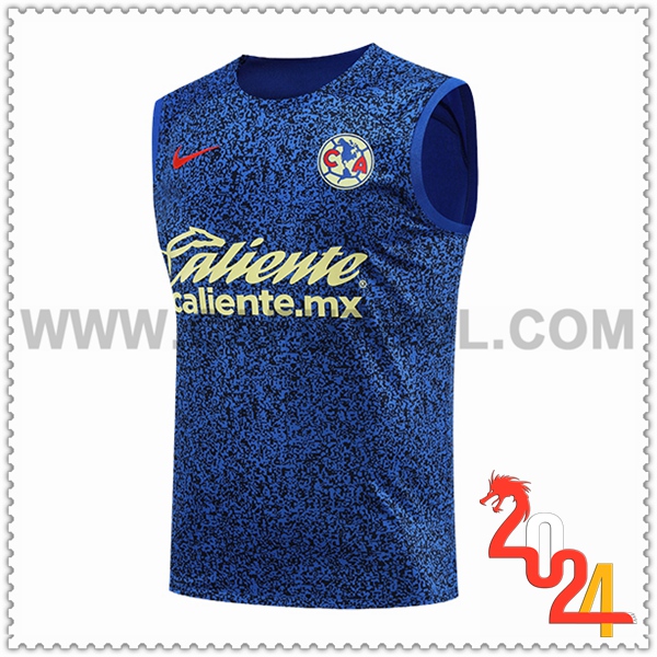 Chalecos De Futbol Club America Azul/Negro/Verde 2024/2025