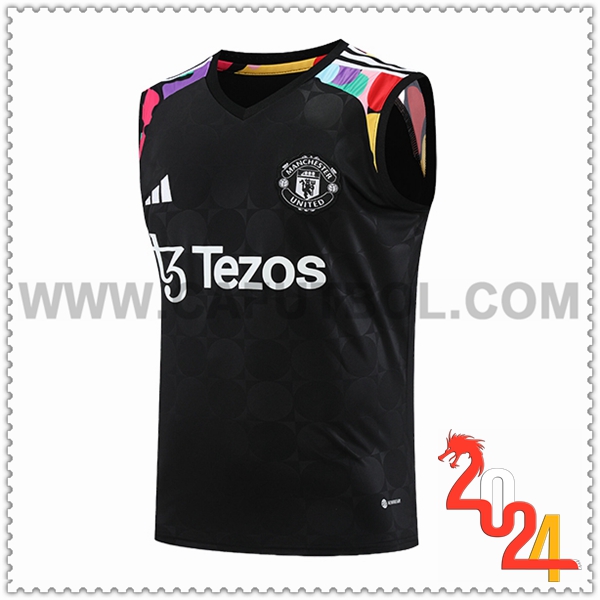 Chalecos De Futbol Manchester United Negro 2024/2025 -06